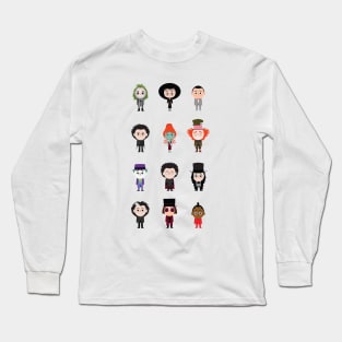 Tim Burton Friends Long Sleeve T-Shirt